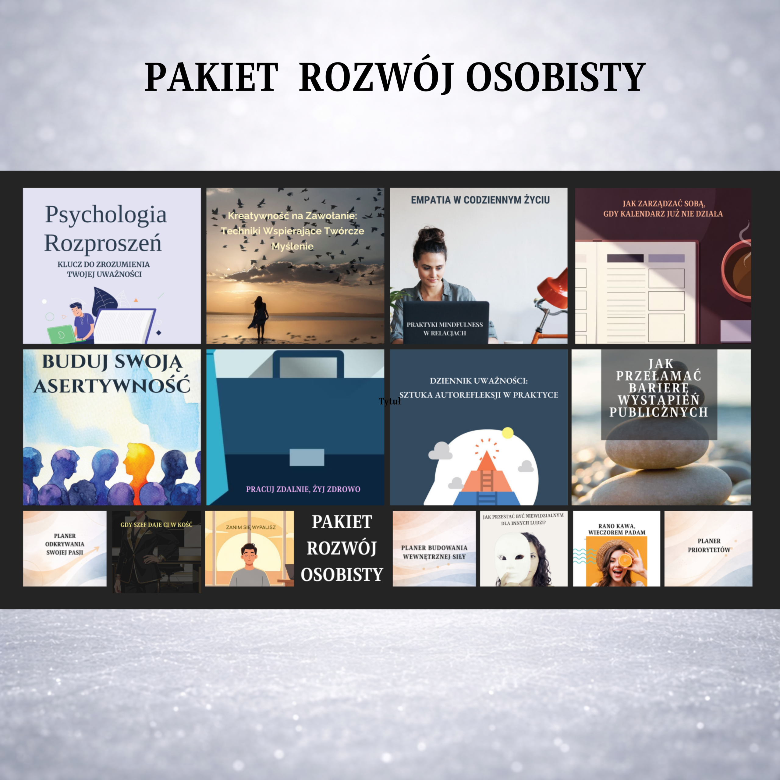 ROZWÓJ OSOBISTY - PAKIET