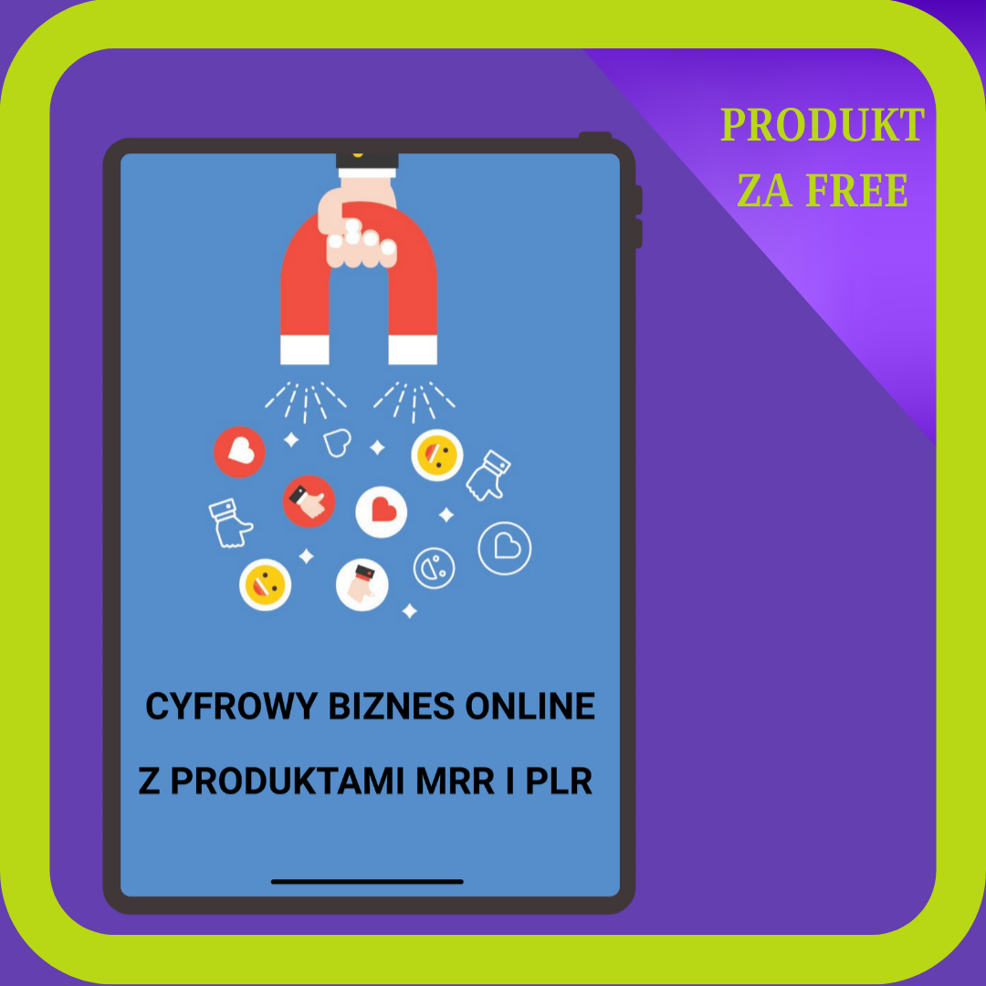 Cyfrowy biznes online z produktami MRR i PLR